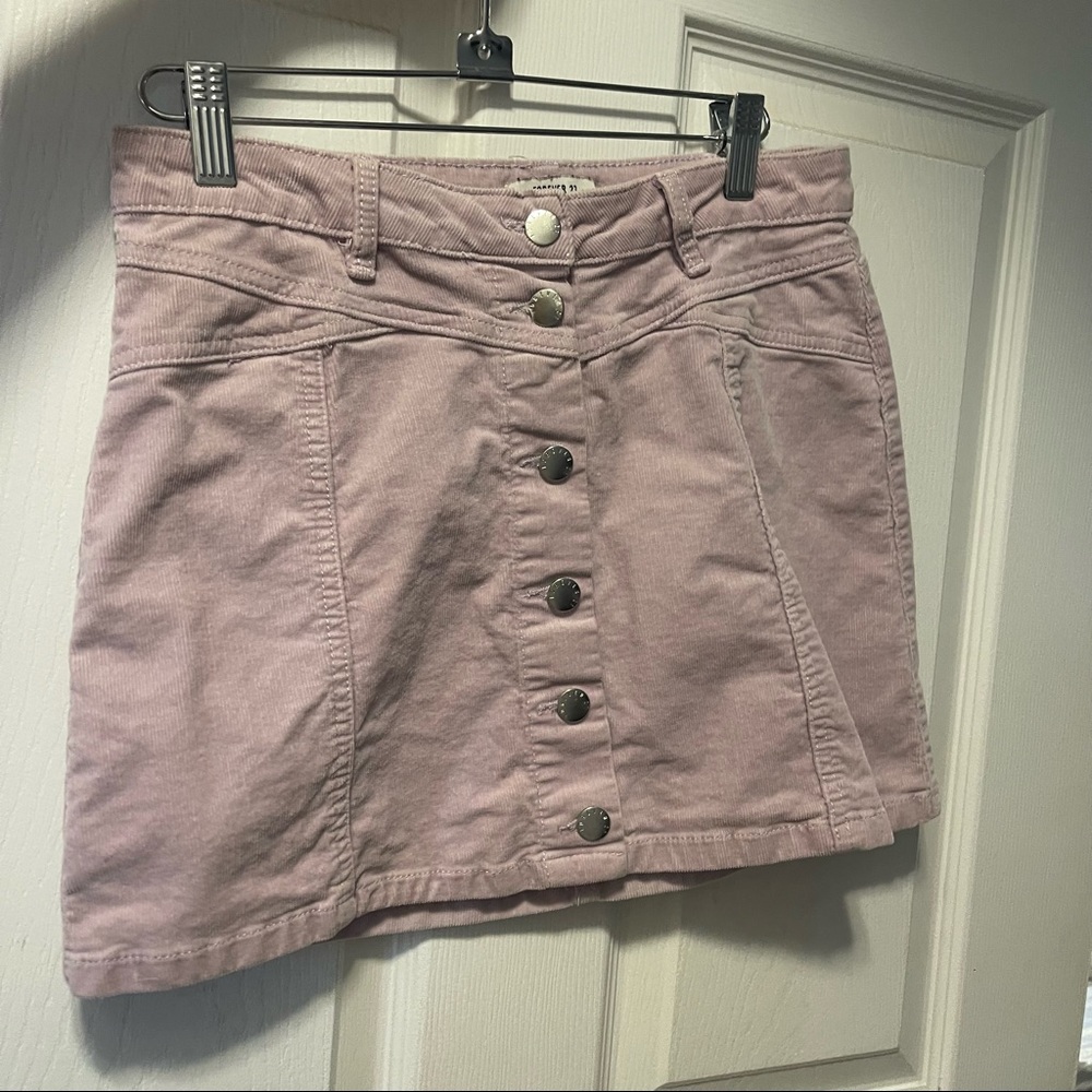 Forever 21 Light Purple/Pink Mini Skirt